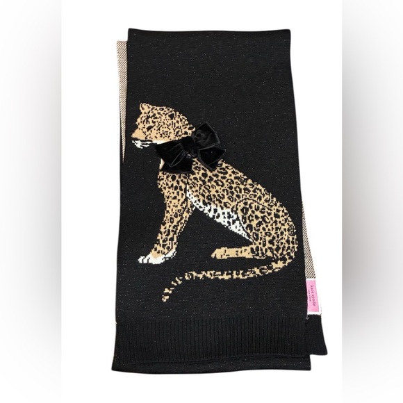 KATE SPADE NY Leopard Critter Scarf - Picture 10 of 12